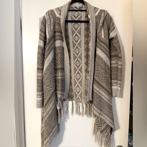 Knox Rose Boutique Tan/Cream Cardigan (Medium)